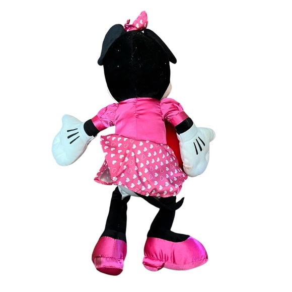 Disney Minnie Mouse Stuffed Toy with Heart - Picture 2 of 3